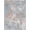Blue, Rust, Light Blue / Daraga, variant on Hauteloom Lumbia 5'3" x 7' Living Room, Nursery, Kids Room Area Rug - Contemporary Abstract Multicolor Carpet - Brown, Cream, Beige