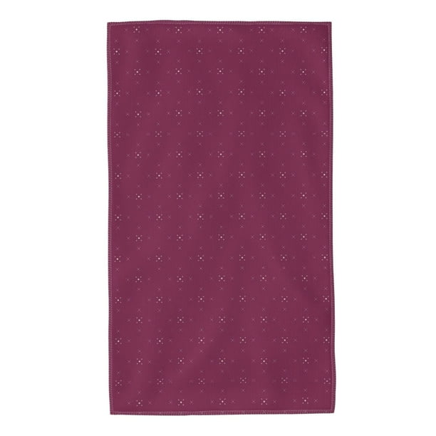 Balery Small Stars Toalla de Microfibra Premium con Estampado – 27.5x16 pulgadas, Alta Absorción, Suave y Aterciopelada, Secado Rápido