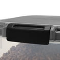 thumbnail image 3 of IRIS 30 Lbs & 11 Lbs Combo Airtight Dog Food Storage Container, Stackable Treat Box, 2-Cup Scoop, Casters, Dark Gray, 3 of 7