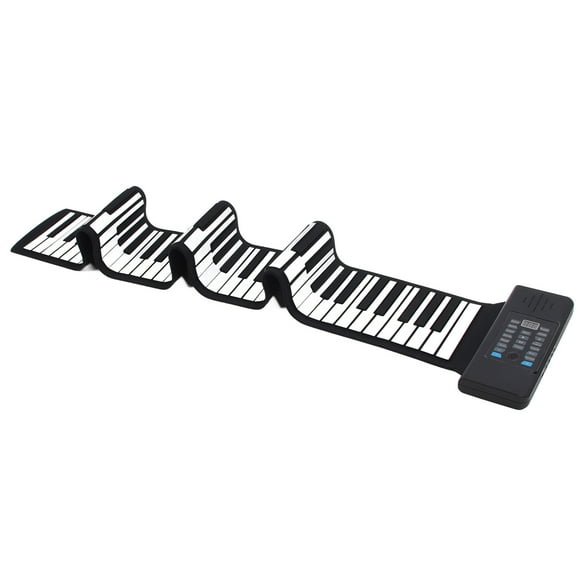 Roll Out Keyboard Piano, 128 Tones Portable 88 Keys Roll Up Piano  for Kids Beginners Gift