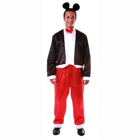 Deluxe Adult Mr. Mouse Costume Set - Size Large - Walmart.com