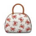thumbnail image 2 of Reusable Crab Lnsulated Lunch Bag for Women & Men - Leakproof Water-Resistant Cooler Tote, Large Capacity for Work,Travel,Picnic,Beach & Office., 2 of 4
