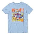 thumbnail image 2 of Disney Mickey Mouse Group Selfie Burst Background Men's T Shirt (Light Blue, S-XXXL), 2 of 4