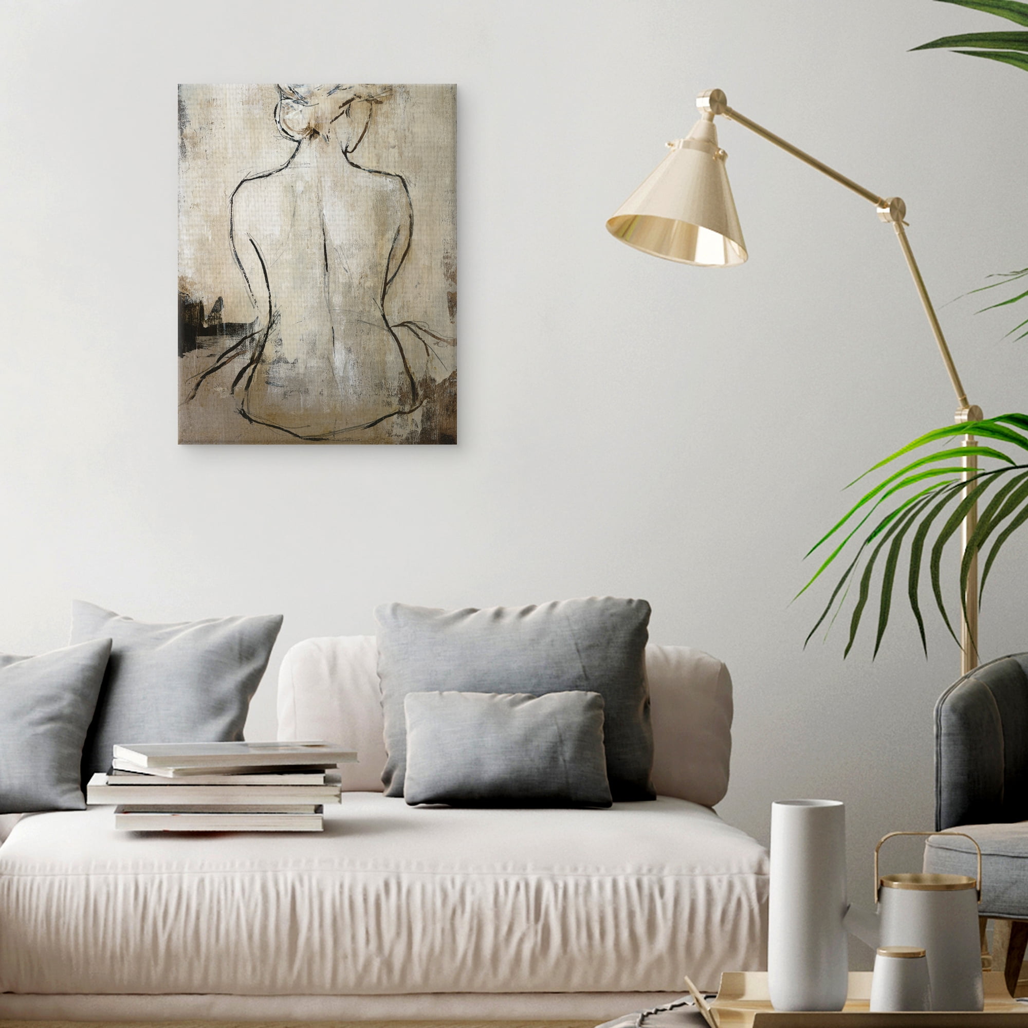Spa Day III by Bridges Female Portrait Canvas Art