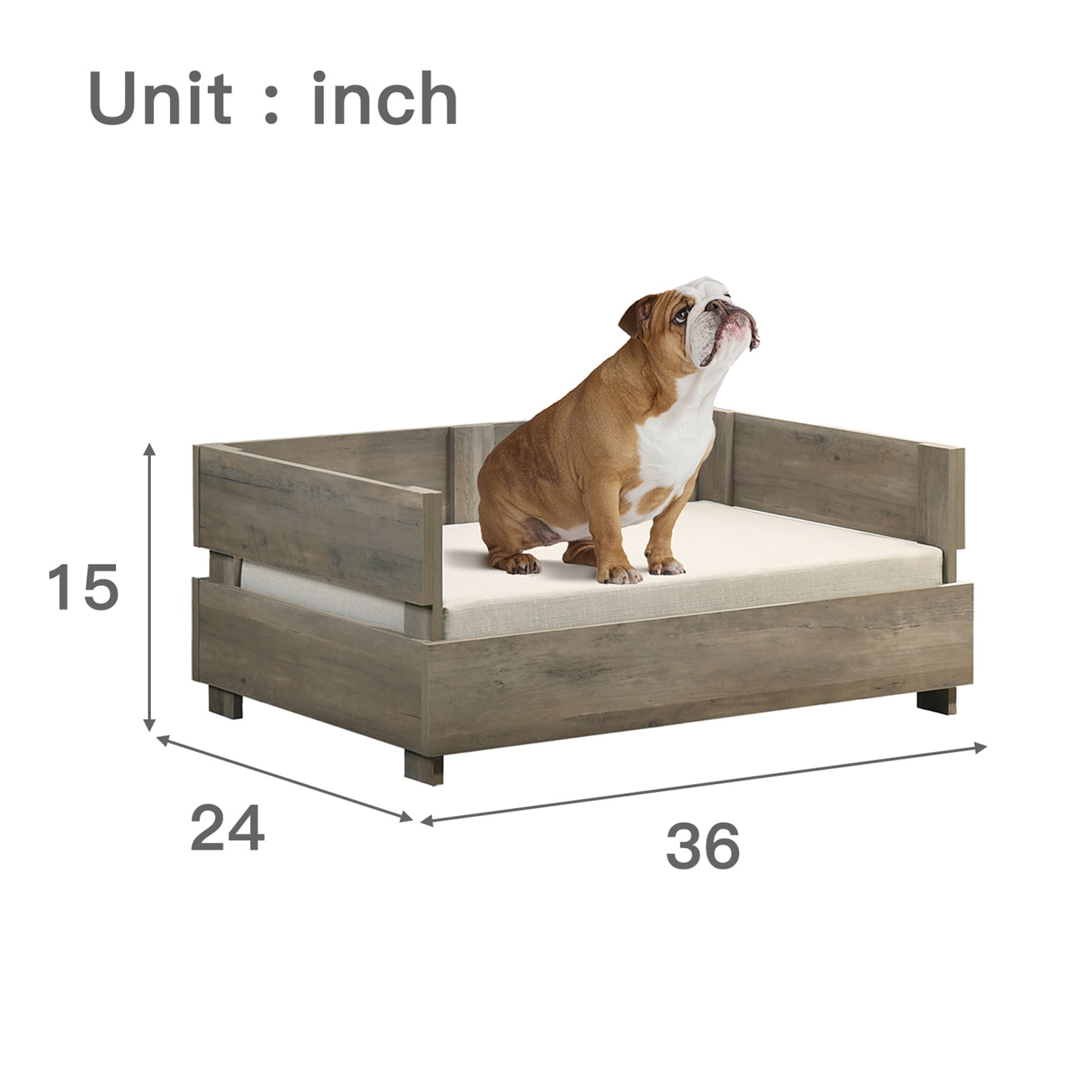 Pefilos 31" Modern Dog Sofa Bed, Stylish PU Leather Pet Furniture Sofa, Cat Couch for Cats and Small Animals, Gray Pefilos 31" Modern Dog Sofa Bed, Stylish PU Leather Pet Furniture Sofa, Cat Couch for Cats and Small Animals, Gray