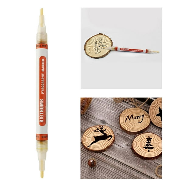 Scorch Pen Marker Wood Burning Pen Pyrography Pen Caramel Colour for DIY  Project