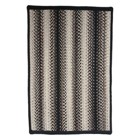 Homespice Decor Onyx Indoor/Outdoor Braided Mat 20 Inch x 30 Inch Onyx