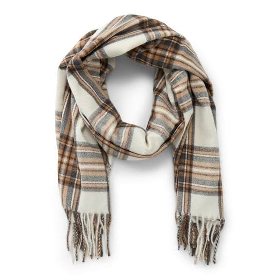 Time and Tru Plaid Blanket Scarf