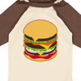 thumbnail image 4 of Inktastic Hamburger Lover Boys or Girls Long Sleeve Baby Bodysuit, 4 of 5