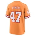 thumbnail image 3 of Men's Nike John Lynch Orange Tampa Bay Buccaneers Throwback Game Jersey, 3 of 6