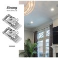 thumbnail image 2 of KAKOWELY 6pcs Spring Clips For Recessed Lighting Panel Light Spring Clip Downlight Retaining Clamp Light Securing Clips Recessed Light Retaining Clip1.97"X1.1"X0.59", 2 of 5