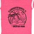 thumbnail image 4 of Inktastic Summer Vacation Mode Clearwater Beach Florida Boys or Girls Baby Bodysuit, 4 of 5