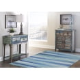 thumbnail image 3 of Linon Home Decor Washable Janna Area Rug or Runner Collection, Ivory and Blue, 5' x 7', 3 of 13