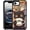 Cat drinks coffee, variant on Compatible with iPhone 16e Case Shockproof Anti-Slip Soft TPU Bumper | Slim Fit Lightweight Protective Cover for Women Men Girls Boys - Pandas Chew Bamboo