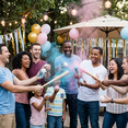 thumbnail image 3 of Gender Reveal Party Powder Baseball Set, 4 Pcs Baseballs with Pink Blue Powder, Baby Gender Announcement Party Favors Supplies, 3 of 5