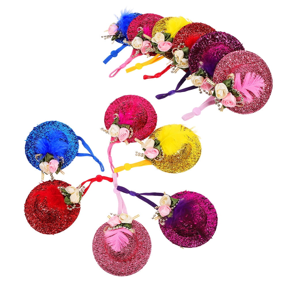 OULII Assorted Color Funny Pet Breathable Fabric 12 Pieces for Pet Costume and Decoration