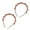 Brown, variant on 2Pcs Women Headband with Clips Double Layer Design Anti-slip Hairband Bang Braided Hair Hoop Hair Accessories Brown 2pcs