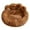 Coffee, variant on Plush Paw Shaped Calming Pet Bed, Medium Size Donut Cushion with Non-Slip Bottom, Machine Washable Soft Teddy Bear Bed for Small Medium Dogs & Cats