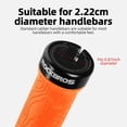thumbnail image 3 of ROCKBROS Bike Handlebar Grips Double Lock-on Ergonomic Non-Slip Rubber Hand Grip for MTB BMX Mountain Bike Scooter, 3 of 6
