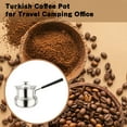 thumbnail image 3 of Abbracc Turkish Coffee Pot Butter Melting Pans Coffee Maker for Travel Camping Office Drum Shape 360ml, 3 of 13