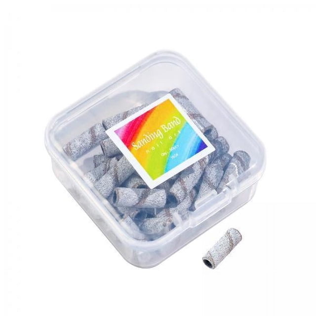 Bandas de lijado Taladro,Bandas de lijado para uñas de 3,1 mm Taladro Cabezal de taladros para uñas,Lijadoras de uñas Taladro Banda de lijado Accesorios para ejes,Taladros para uñas