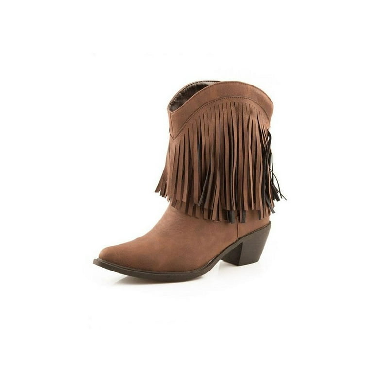 Roper fringe shop boots