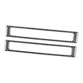 thumbnail image 4 of 2x Door Sill Accent Cover Carbon Fiber for Replacement, 4 of 8