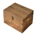thumbnail image 4 of Caja de almacenamiento de madera con tapa abatible para manualidades, organizador de madera para joyería, pulseras y tiendas, 4 of 9
