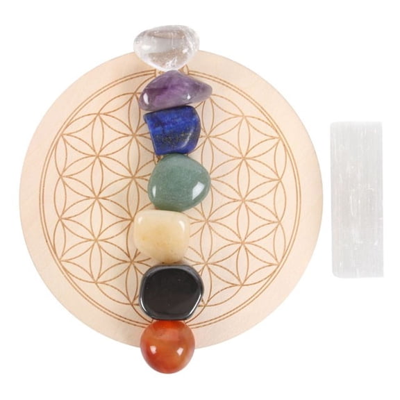 Something Different Chakra Decorative Crystal (Pack of 7)
