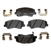 Front Brake Pad Set - Compatible with 2012 - 2017 Hyundai Accent 2013 2014 2015 2016