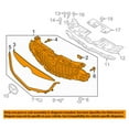 thumbnail image 3 of CAPA For 2016 CX-5 CX5 Front Face Bar Grille Assembly Chrome Shell/Grey Insert, 3 of 5