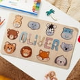 thumbnail image 4 of Jindong Children's Personalized Name Puzzle Wooden Educational Toy Birthday Gift, 4 of 5