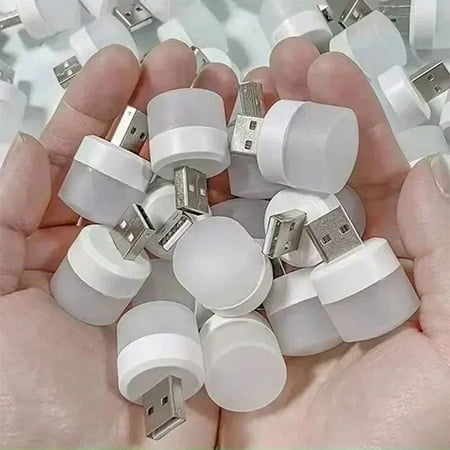

DFDIEJZ Compact and Efficient USB Portable LED Lamps - Essential Eye Protection Accessories for Everyday Use. Ideal Round Night Lights for Various Settings Perfect for Reading Computer