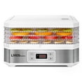 thumbnail image 1 of Electric Food Dehydrator Machine, 5 BPA-Free Trays Food Preserver Fruit Dryer with 48H Timer & Temperature Control, Overheat Protection, 1 of 8