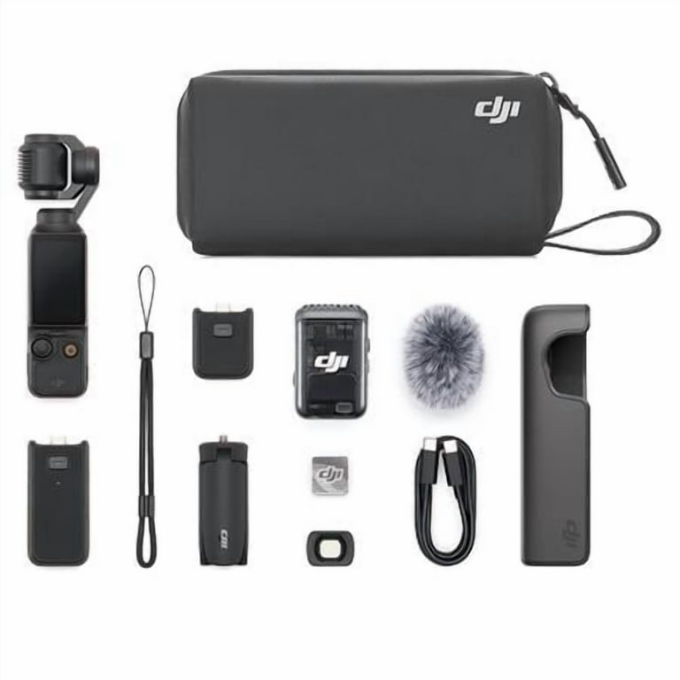 DJI Osmo Pocket 3 Creator Combo, 4K/120fps Camera with 1'' CMOS, 3