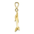 thumbnail image 2 of 10K Yellow Gold Charm Pendant Themed 23 mm 29 Dolphin, 2 of 3