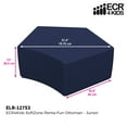thumbnail image 2 of SoftZone® Penta-Fun Ottoman Junior - Navy, 2 of 2