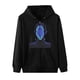thumbnail image 4 of Chaqueta con capucha Punk suelta con cremallera y estampado de Halloween para mujer, abrigo, sudaderas con capucha, abrigo Pompotops qwe15497, 4 of 8