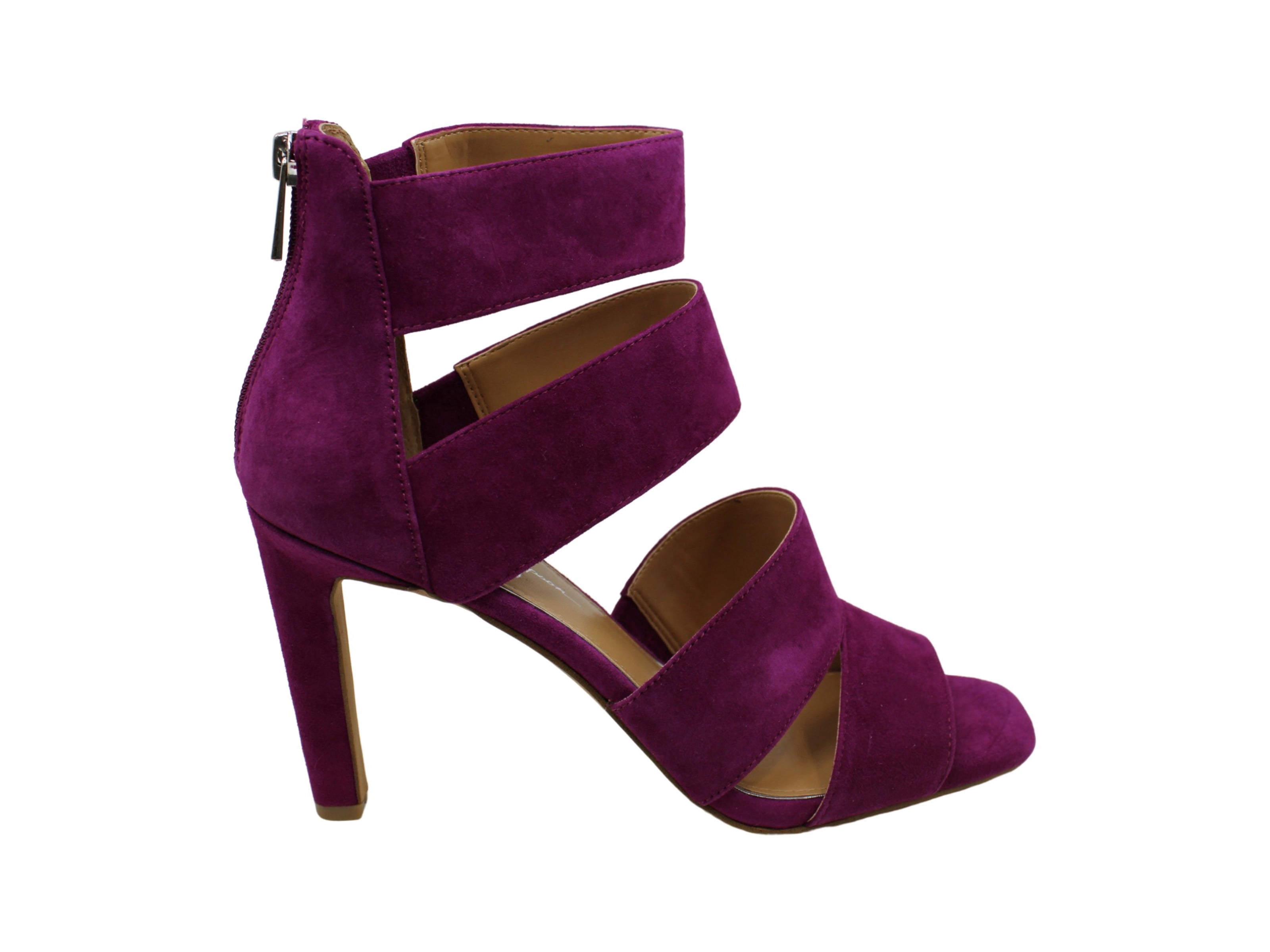 purple dress sandals