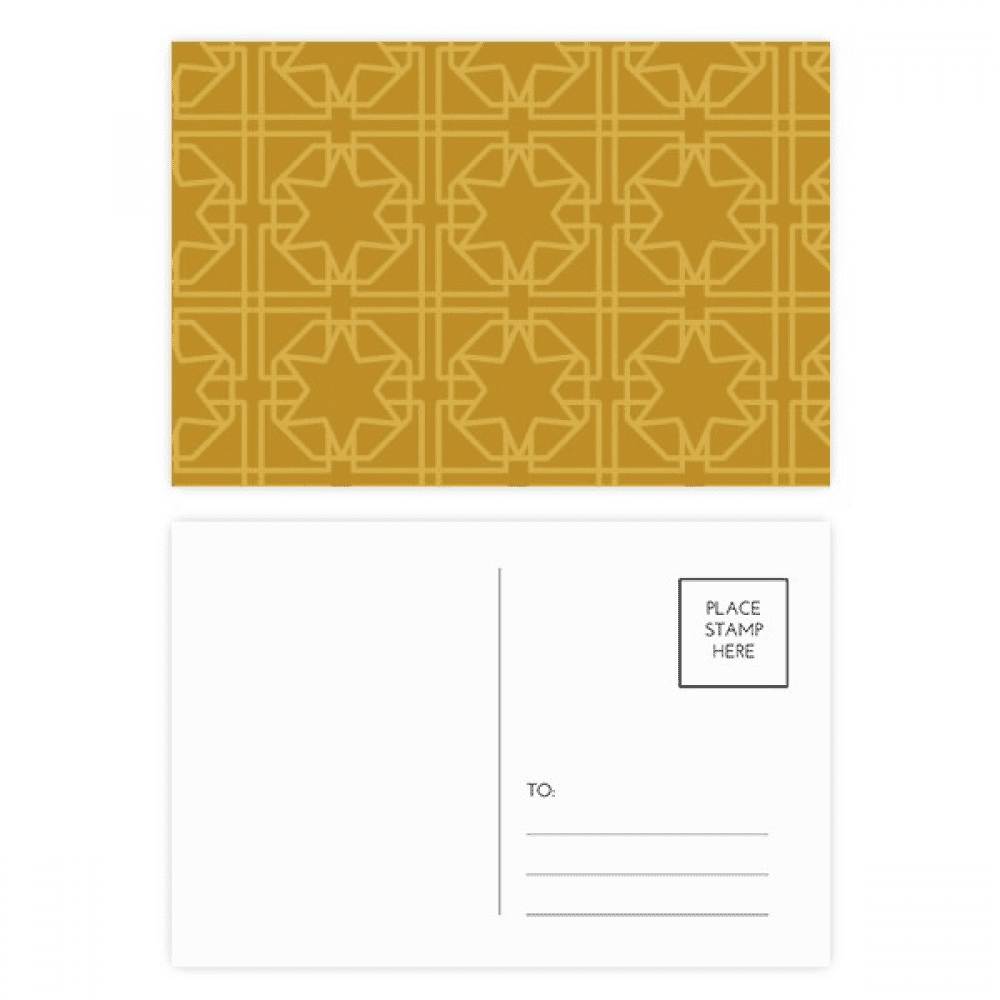 thailand en weaving decorative pattern postcard set birthday mailing thanks greeting card