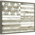 thumbnail image 2 of Amanti Art American Flag (Rustic) by Studio W Framed Canvas Art, 2 of 5