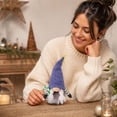thumbnail image 7 of Eolstice Christmas Gnome Decorations, Handmade Swedish Tomte Figurine, Holiday Tabletop Decor for Home Shelf Mantel Christmas Winter Decoration, 7 of 7