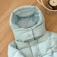 thumbnail image 6 of Xdegoge Toddler Kids Winter Puffer Jacket Hooded Thick Warm Coat Windproof Outerwear with Pockets for Boys Girls Fall Padded Parka Down Snow Wear, 6 of 6