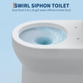 thumbnail image 4 of Ourlova Toilette une Pièce avec Hauteur Ada-Conception de Cuvette Ronde-Construction en Céramique-Housse en PP Siège Conception Compacte-Surface Facile à Nettoyer et Construction Durable, 4 of 7