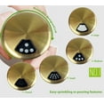 thumbnail image 5 of Salt & Pepper Shakers Stainless Steel Cover Glass Bottom With Rotating Cover - Spice Sugar Shakers, 5 of 6