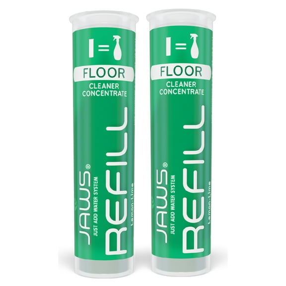 JAWS Hardwood Floor Cleaner Refill Pack. Includes 2 Refill Pods. Refillable Cleaning Supplies.