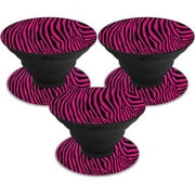 MightySkins POSOCK-Pink Zebra Skin Decal Wrap for Sticker, Pink Zebra - Pack of 3