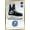 Gold Framed Version, variant on NHL Tampa Bay Lightning - Drip Skate 21 Wall Poster, 22.375" x 34"