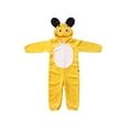 thumbnail image 4 of SIYUDAN Kids Animal Onesie Pajamas Long Sleeve Zip up 3D Ears Hooded Onesie Jumpsuits Christmas Pajamas for Kids Bee Onesie 4-5 Years Boys Pajamas, 4 of 5