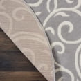 thumbnail image 5 of Eclectic Essentials Gray Bohemian Botanical Area Rug, 5 of 8